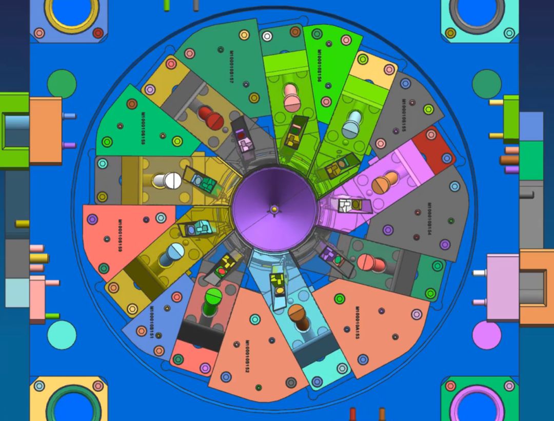 加工中心這套葉輪模具如何設(shè)計(jì)？如何脫模？(圖4)