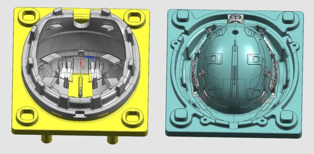 三線立式加工中心850plus機(jī)加工“頭盔模具”成新網(wǎng)紅，即將帶來(lái)一波新熱潮？(圖2)