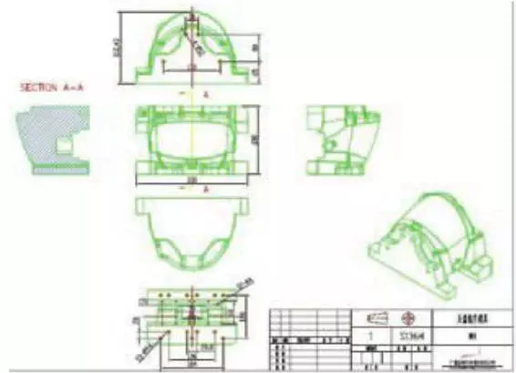 常用的摩托車頭盔鏡片模具三線立式加工中心850plus做出來的！(圖3)